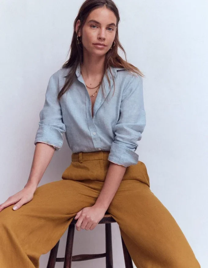 Belgravia Linen Pants GINGERBREAD Belgravia Linen Pants GINGERBREAD