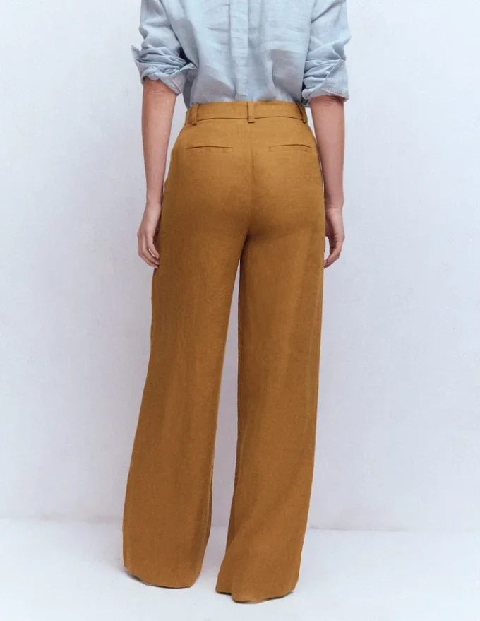 Belgravia Linen Pants GINGERBREAD Belgravia Linen Pants GINGERBREAD