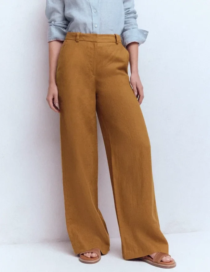 Belgravia Linen Pants GINGERBREAD Belgravia Linen Pants GINGERBREAD