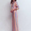 Belgravia Linen Pants Multi Stripe Belgravia Linen Pants Multi Stripe