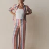 Belgravia Linen Pants Multi Stripe Belgravia Linen Pants Multi Stripe