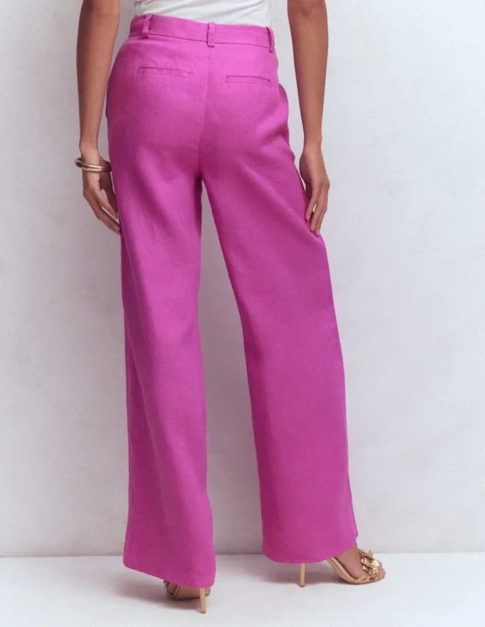 Belgravia Linen Pants Passion Flower Belgravia Linen Pants Passion Flower