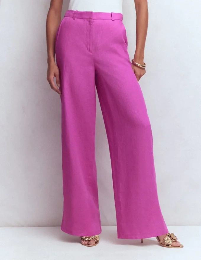 Belgravia Linen Pants Passion Flower Belgravia Linen Pants Passion Flower
