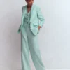 Belgravia Linen Pants Spearmint Belgravia Linen Pants Spearmint