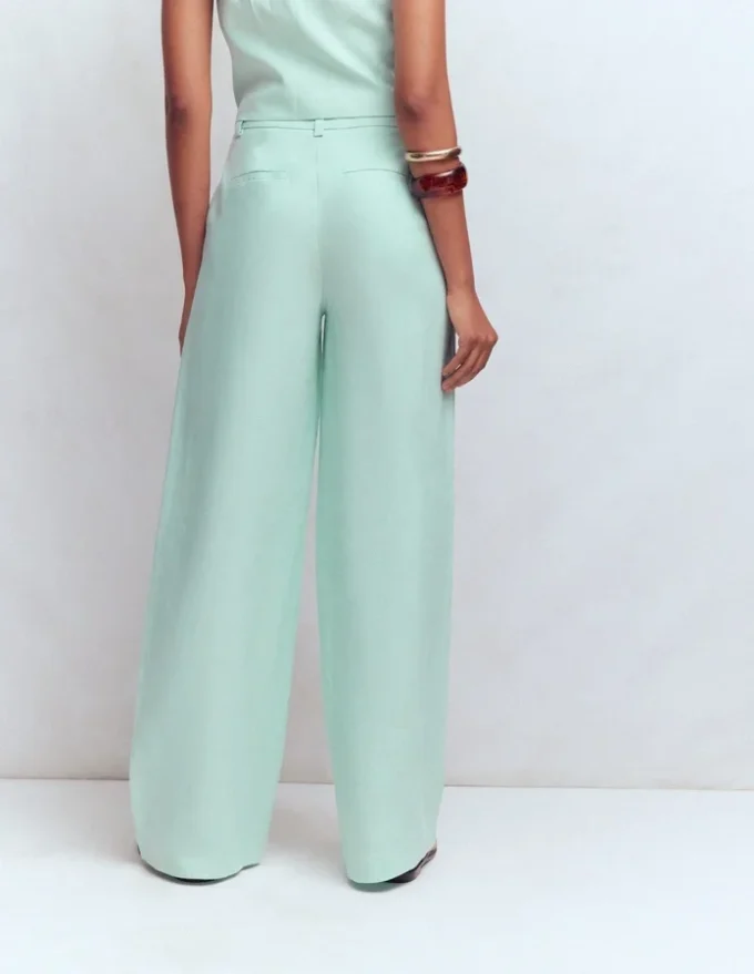 Belgravia Linen Pants Spearmint Belgravia Linen Pants Spearmint