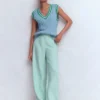 Belgravia Linen Pants Spearmint Belgravia Linen Pants Spearmint