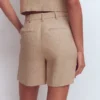 Belgravia Linen Shorts Cappuccino Chambray Belgravia Linen Shorts Cappuccino Chambray