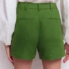 Belgravia Linen Shorts Promenade Green Belgravia Linen Shorts Promenade Green
