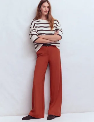 Belgravia Ponte Pants Burnt Orange