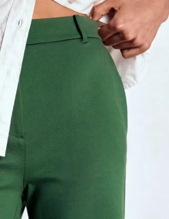 Belgravia Ponte Pants Hunter Green