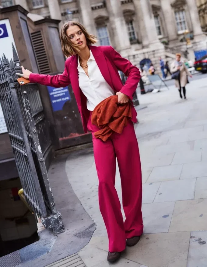 Belgravia Ponte Pants Pomegranate Belgravia Ponte Pants Pomegranate