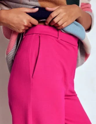 Belgravia Ponte Pants Vibrant Pink