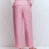 Bloomsbury Linen Pants Meadowsweet Pink Chambray Bloomsbury Linen Pants Meadowsweet Pink Chambray