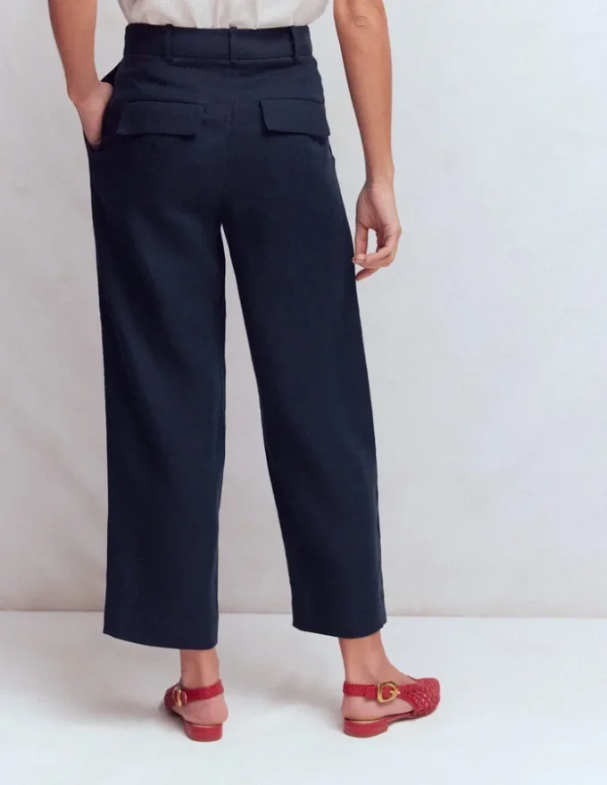 Bloomsbury Linen Pants Navy Bloomsbury Linen Pants Navy