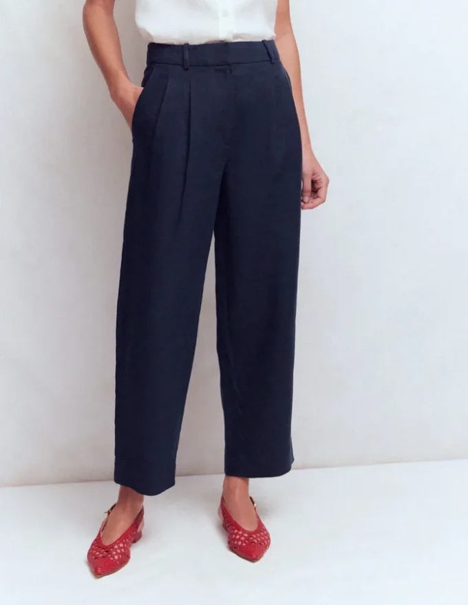 Bloomsbury Linen Pants Navy Bloomsbury Linen Pants Navy