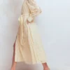 Blouson Sleeve Lace Dress Ivory Lace Blouson Sleeve Lace Dress Ivory Lace