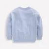Bobbie Appliqué Sweatshirt Blue Embroidered