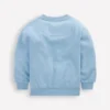 Bobbie Appliqué Sweatshirt Glacier Lake Badges Bobbie Appliqué Sweatshirt Glacier Lake Badges