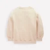 Bobbie Appliqué Sweatshirt Ivory Rainbows Bobbie Appliqué Sweatshirt Ivory Rainbows