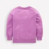 Bobbie Appliqué Sweatshirt Purple Doves Bobbie Appliqué Sweatshirt Purple Doves