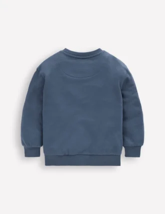 Bobbie Appliqué Sweatshirt Vintage Indigo Sun