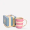 Boden x Cornishware Mug Pink Boden x Cornishware Mug Pink