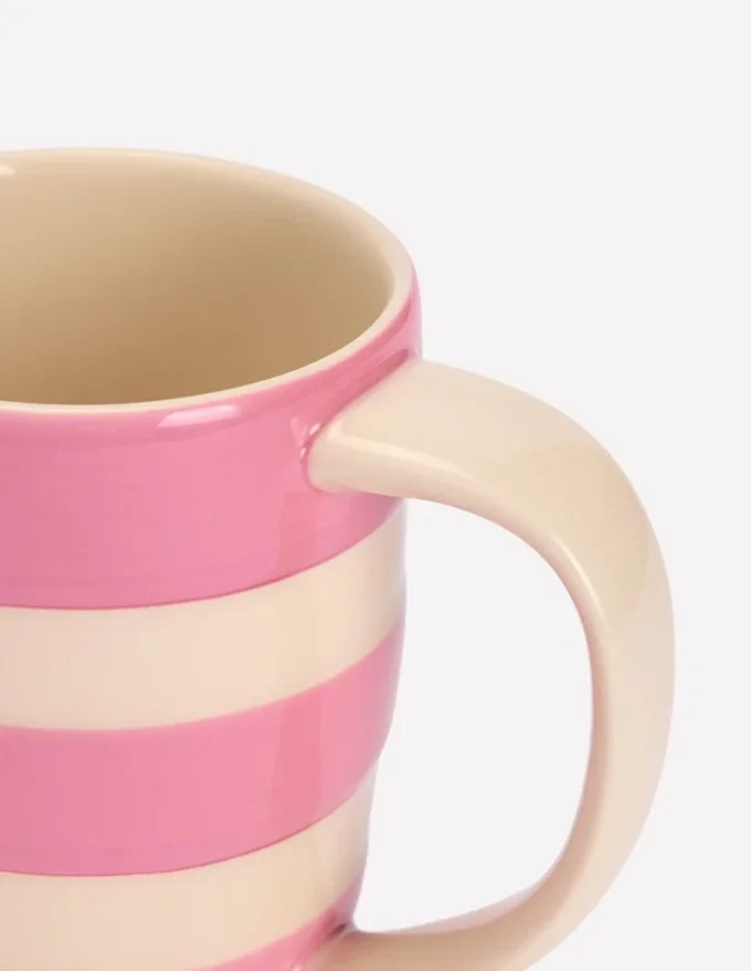 Boden x Cornishware Mug Pink Boden x Cornishware Mug Pink