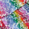 Bow Back Jersey Dress Rainbow Ombre Flowerbed Bow Back Jersey Dress Rainbow Ombre Flowerbed