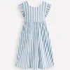Bow Back Jersey Dress Salt Blue/ Ivory Stripe Bow Back Jersey Dress Salt Blue/ Ivory Stripe