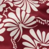 Bow Tie Shoulder Swimsuit Maroon, Botanical Charm Bow Tie Shoulder Swimsuit Maroon, Botanical Charm