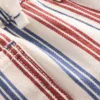 Boys Woven Shorts Blue and Red Stripe