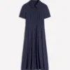 Bridget Ponte Shirt Dress Navy Bridget Ponte Shirt Dress Navy