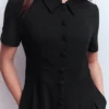 Bridget Ponte Short Dress Black Bridget Ponte Short Dress Black