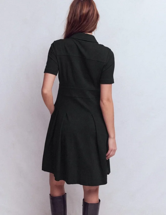 Bridget Ponte Short Dress Black Bridget Ponte Short Dress Black