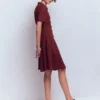 Bridget Ponte Short Dress Deep Wisteria Bridget Ponte Short Dress Deep Wisteria