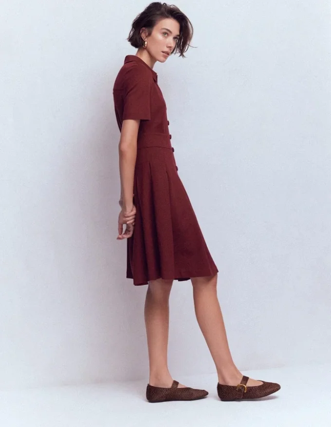 Bridget Ponte Short Dress Deep Wisteria Bridget Ponte Short Dress Deep Wisteria
