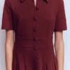 Bridget Ponte Short Dress Deep Wisteria Bridget Ponte Short Dress Deep Wisteria