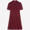 Bridget Ponte Short Dress Deep Wisteria Bridget Ponte Short Dress Deep Wisteria