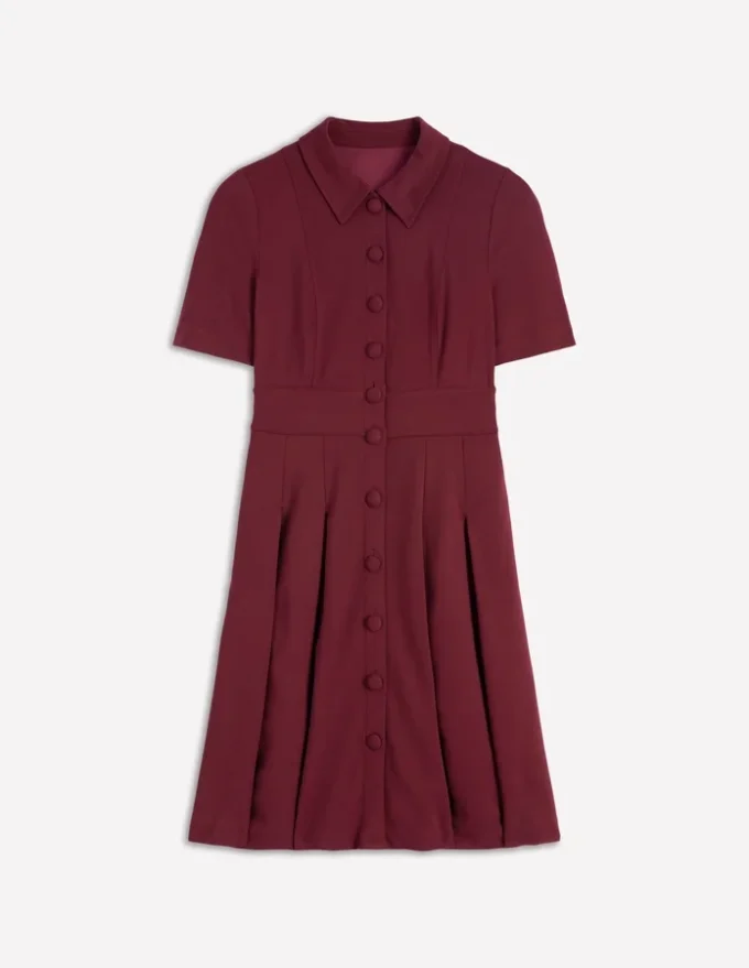 Bridget Ponte Short Dress Deep Wisteria Bridget Ponte Short Dress Deep Wisteria