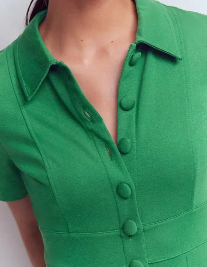 Bridget Ponte Short Dress Fresh Green Bridget Ponte Short Dress Fresh Green