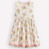 Broderie Back Detail Dress Soft Ivory Rosa Broderie Back Detail Dress Soft Ivory Rosa