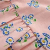 Broderie Trim Jersey Dress Pink Ditsy Floral Broderie Trim Jersey Dress Pink Ditsy Floral