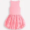 Bubble Hem Rib Dress Vintage Pink Ballet Shoes Bubble Hem Rib Dress Vintage Pink Ballet Shoes
