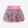 Bubble Hem Skirt Water Lilly Pink Cornflower