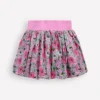 Bubble Hem Skirt Water Lilly Pink Cornflower