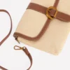Buckle Crossbody Bag Natural Raffia Buckle Crossbody Bag Natural Raffia