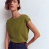 Button Detail T-Shirt Mayfly Button Detail T-Shirt Mayfly