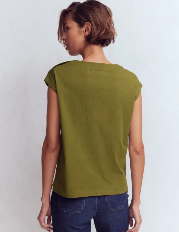 Button Detail T-Shirt Mayfly Button Detail T-Shirt Mayfly