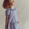 Button-through Blouse Blue/Ivory Stripe Button-through Blouse Blue/Ivory Stripe