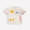 Button-through Blouse Soft Ivory Embroidery